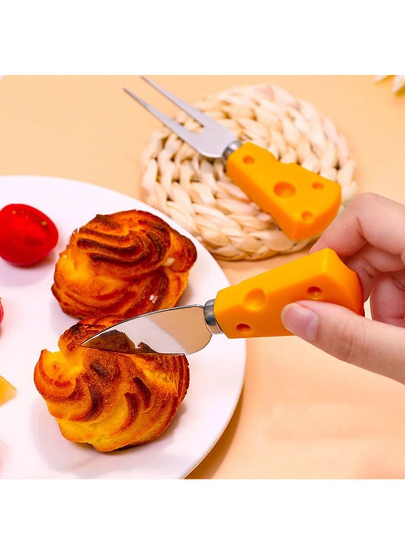 Generic Cheese set Fork and knife  - Image 2