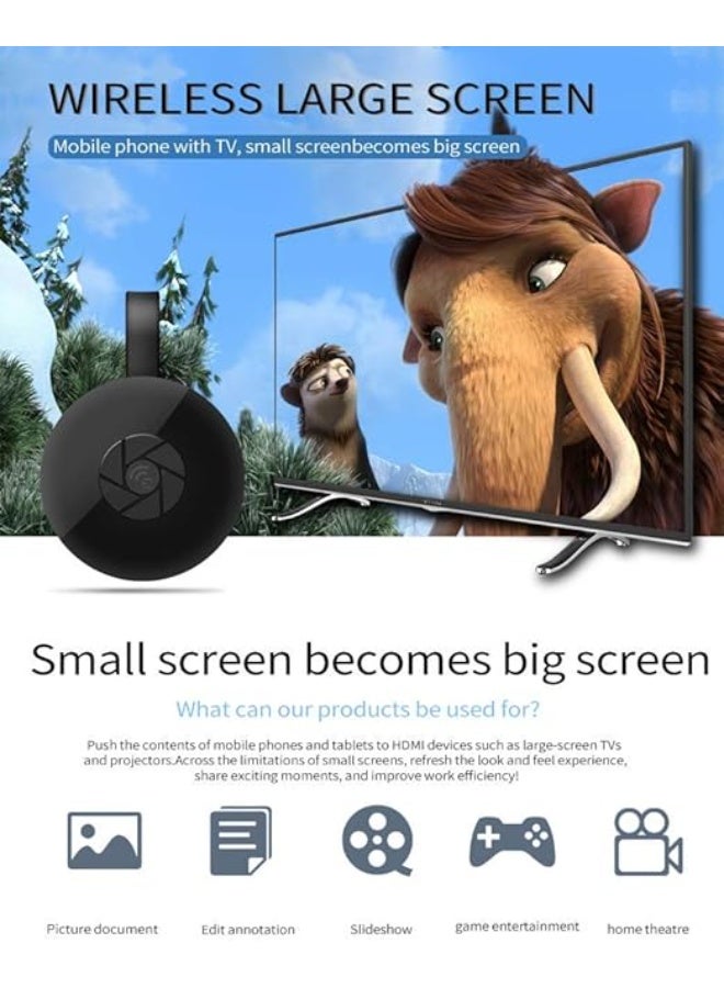 WiFi Display Dongle – HDMI Wireless Streaming Adapter 1080P for TV, Supports Miracast, AirPlay, DLNA, Compatible with iOS, Android, Mac, Windows - Image 5