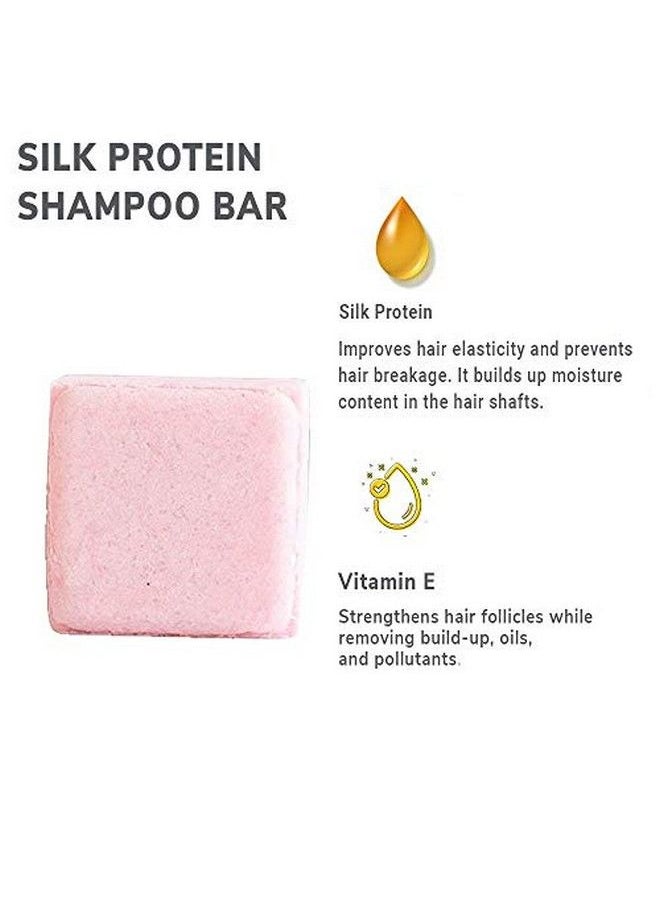 Earth Rhythm - Shampoo Bars Sulphate & Paraben Free Plastic Free (Silk Protein Shampoo Bar) | Restores Shine Softens Hair Make Hair Silky - Image 1