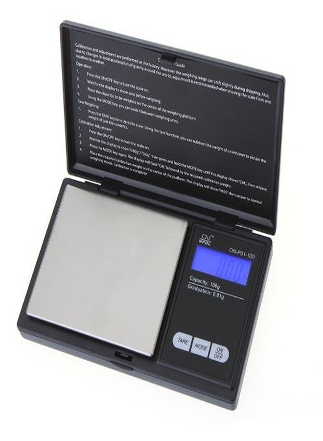 GLIVE (LABEL) Digital Mini Pocket Jewellery Weighing Scale Capacity 100 gm - Black - Image 2