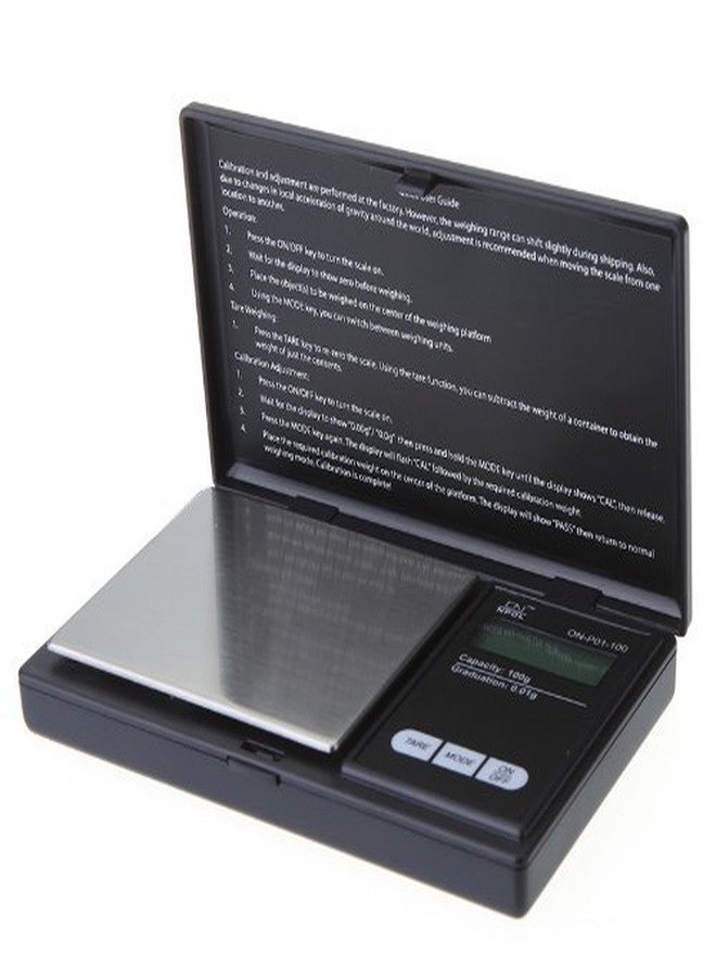 GLIVE (LABEL) Digital Mini Pocket Jewellery Weighing Scale Capacity 100 gm - Black - Image 4