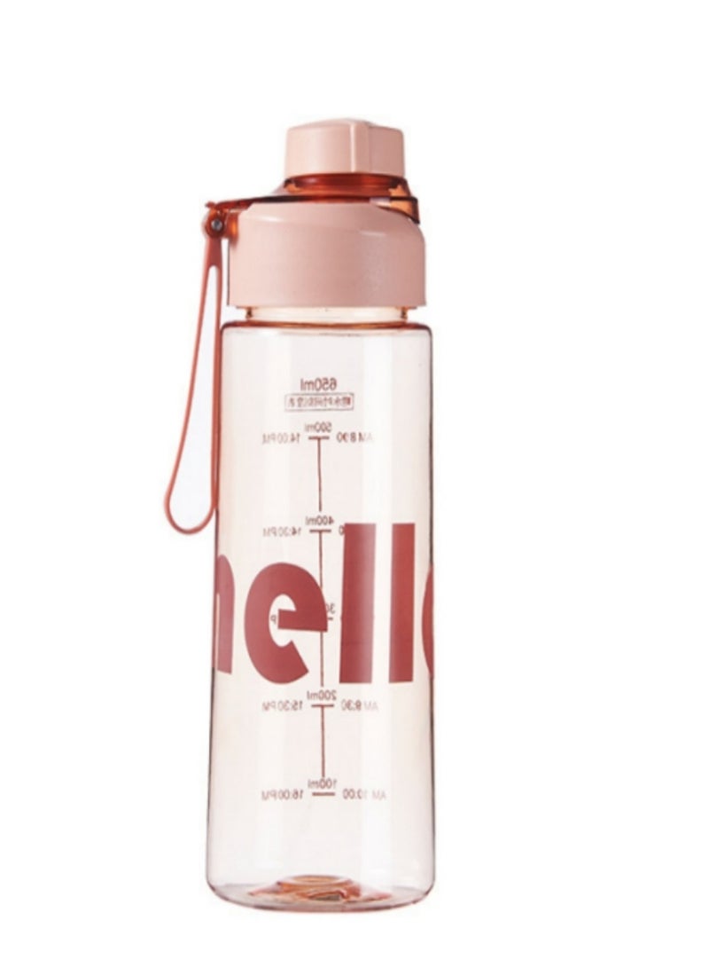 Hello 800ml Kids Water Bottle with Straw, Leakproof & BPA Free - Ideal School Water Flask for Boys and Girls with Carry Handle