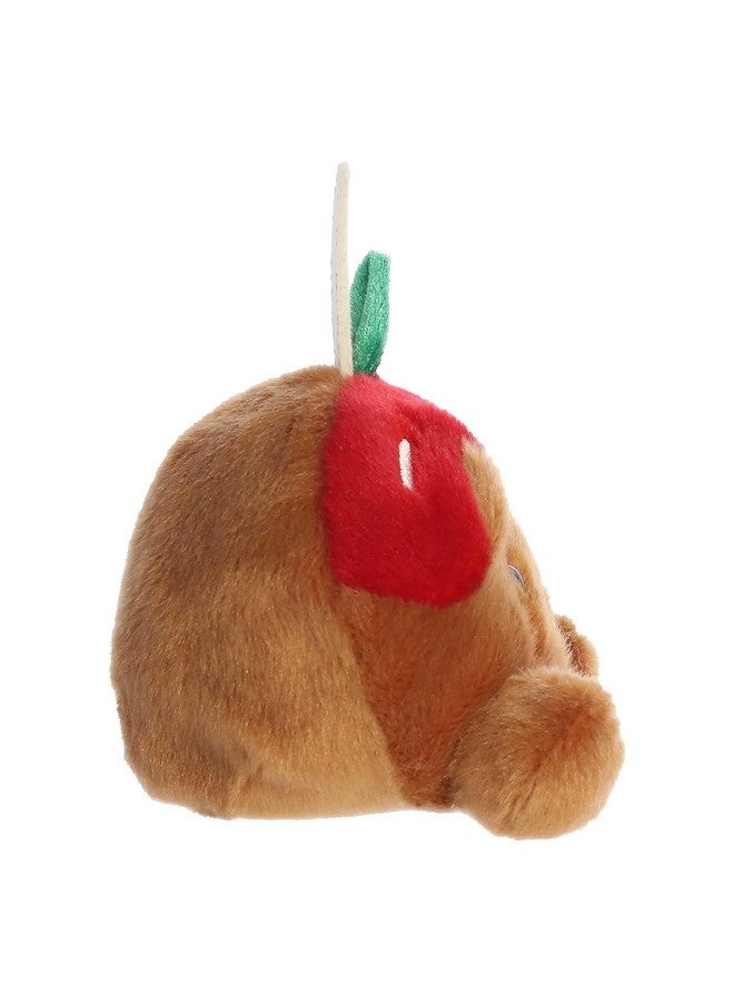 Aurora® Adorable Palm Pals™ Sticky Caramel Apple™ Stuffed Animal - Pocket-Sized Play - Collectable Fun - Brown 5 Inches - Image 3