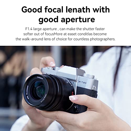 7artisans 24mm F1.4 APS-C Manual Prime Lens - Large Aperture, Compatible with Canon R Mount Mirrorless Cameras: EOS R, R3, RP, R5, R6 - Image 4