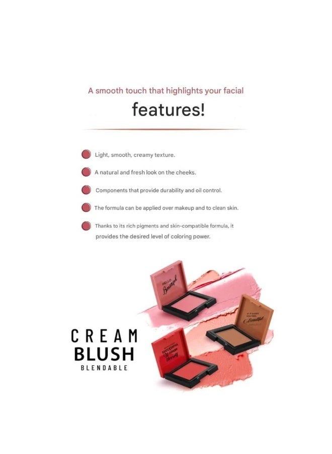 Pastel - Profashion Cream Blush - 3.6g - Image 2