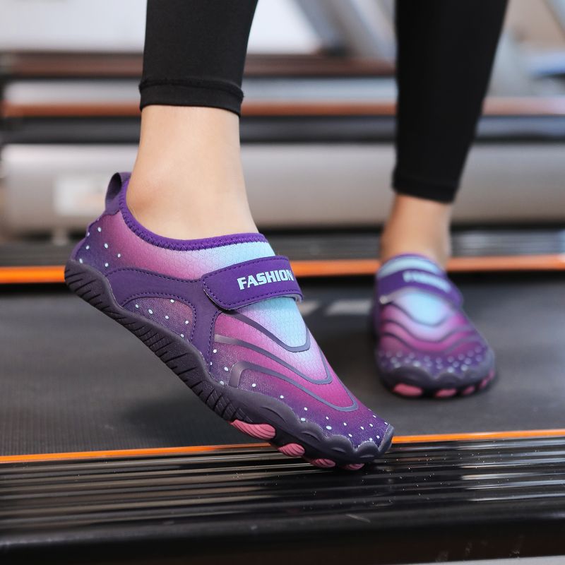 Cushioned Fitness Shoes for Yoga  Running CK219 Purple 