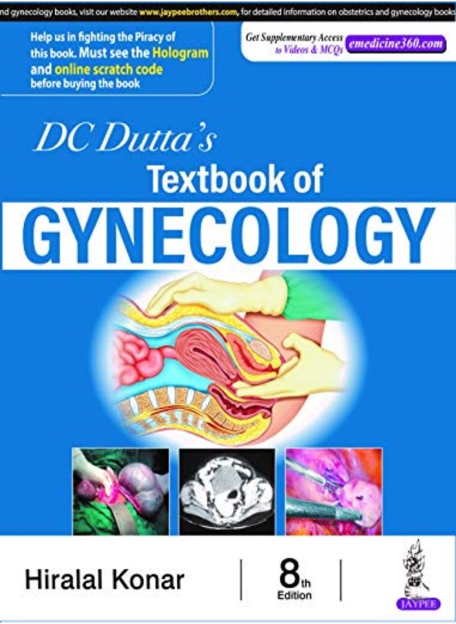 كتاب دكتور دي سي دوتا في طب النساء 