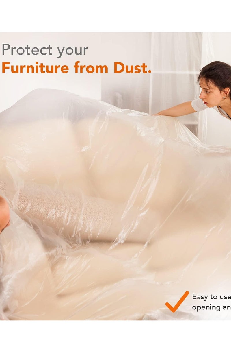 Midwest ورقة بولي إيثيلين، 1000 قياس، عرض 4 متر × طول 25 متر - Image 3