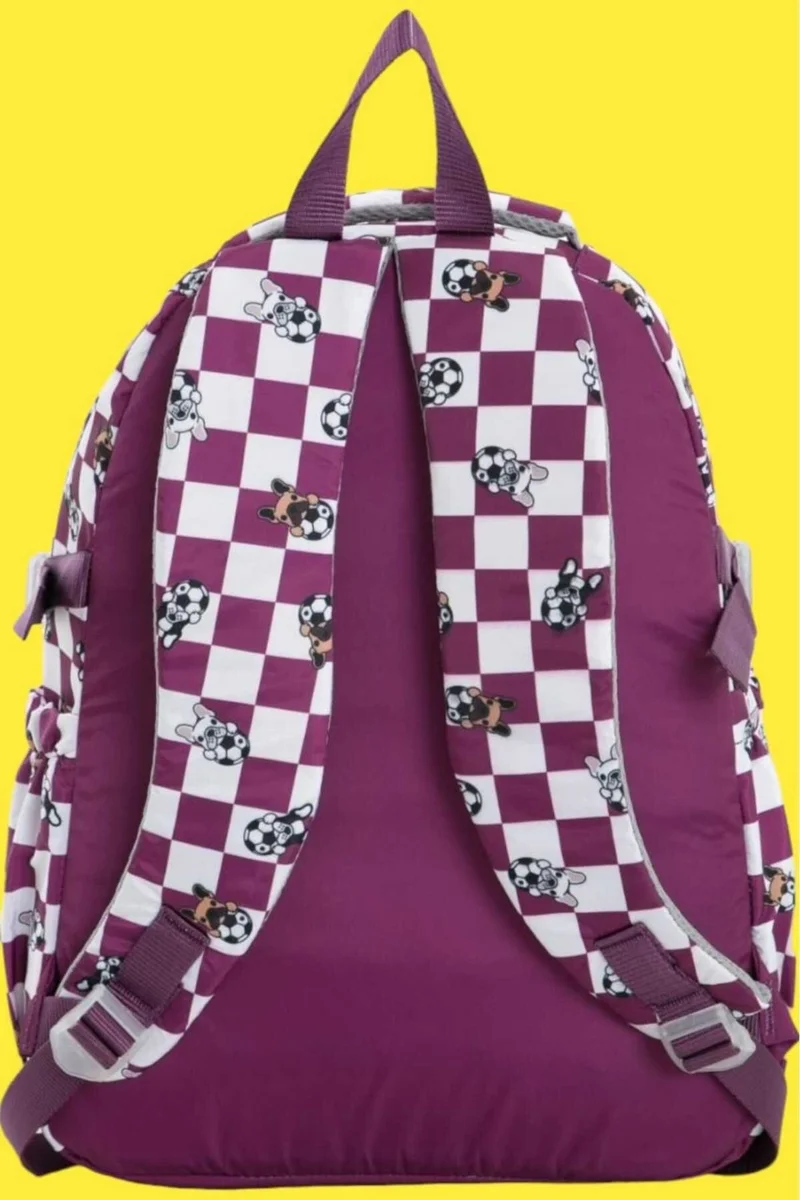 Tezzgelsin Unisex Waterproof Checkered Colorful Backpack School Bag