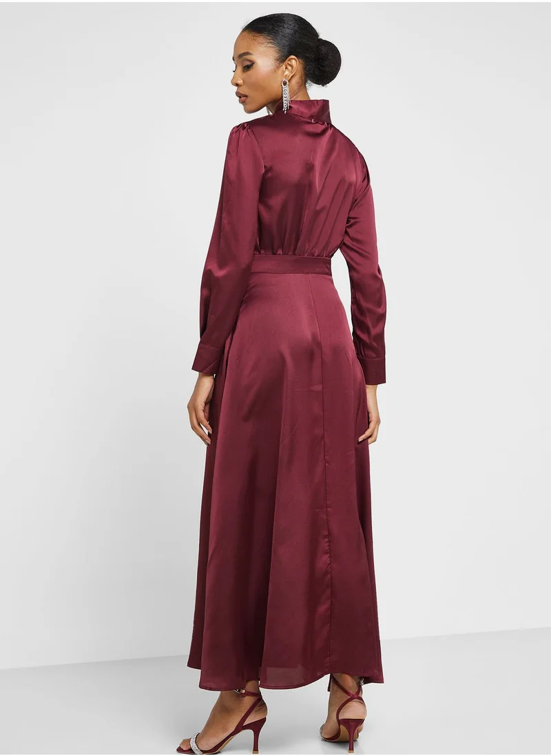 Khizana Puff Sleeve Dress