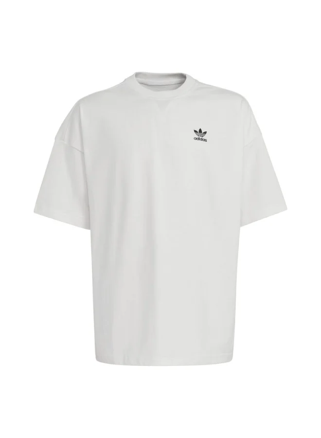 اديداس TEE White FASHION 0 FOR JUNIOR BOYS AND GIRLS 15-16Y