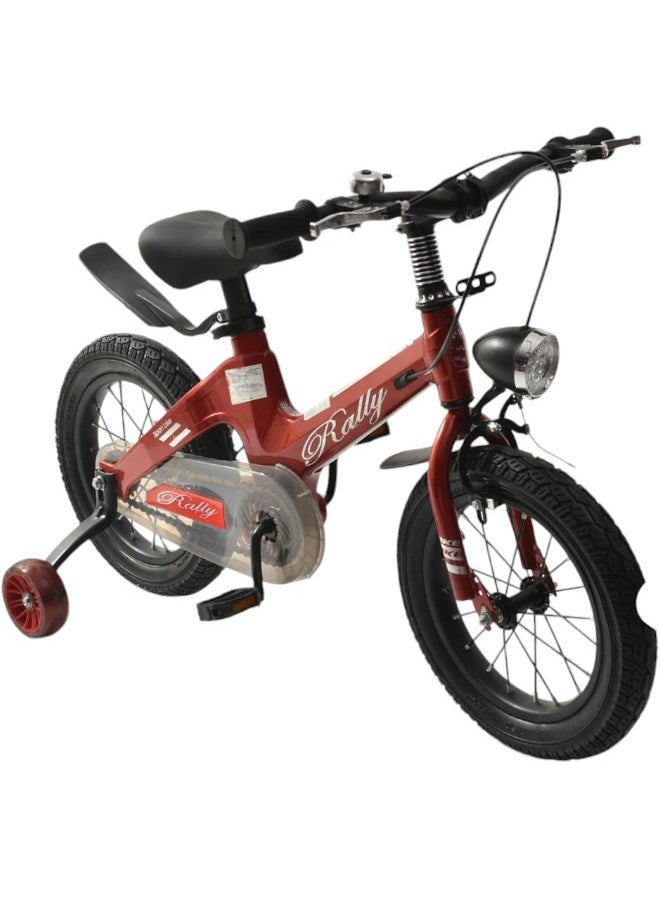 Toy Box - Children's Bicycle For 5-12 Years Old Kids Bike with Training Wheels, 16 Inch Cycle, High Carbon Steel Frame, Adjustable Seat, Smooth Bearings, Safe and Stable - Image 1