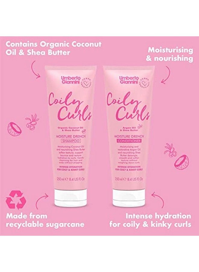 Umberto Giannini Coily Curls Conditioner Vegan & Cruelty Free Moisturizing Conditioner For Curly Hair - Image 5