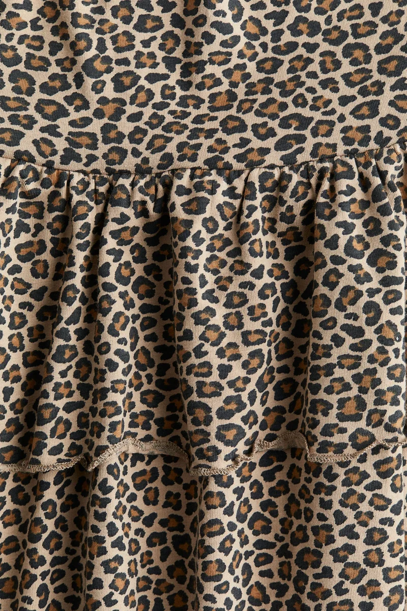 اتش اند ام Tiered Jersey Skirt
