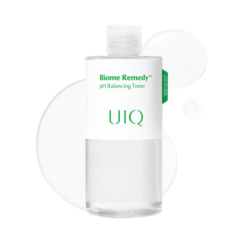 UIQ Biome Remedy pH Balancing Toner 1014 fl oz Korean Skincare Exfoliating Soothing PH Balancing Toner for Sensitive Skin
