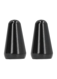 Thoraya 2PCS Guitar Pickup Switch Caps 3 Way 5 Way Toggle Switch Knob Tip Replacement for ST TL Style Electric Guitars Black  - Image 1