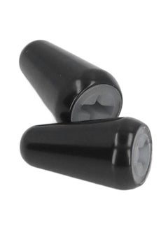 Thoraya 2PCS Guitar Pickup Switch Caps 3 Way 5 Way Toggle Switch Knob Tip Replacement for ST TL Style Electric Guitars Black  - Image 4