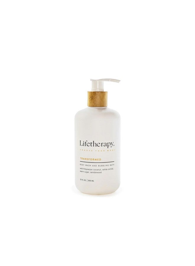 Lifetherapy Transformed Made For All Skin Types Nourishing 12 Ounce Multiuse Liquid Soap Body Wash Bubble Bath - Image 2