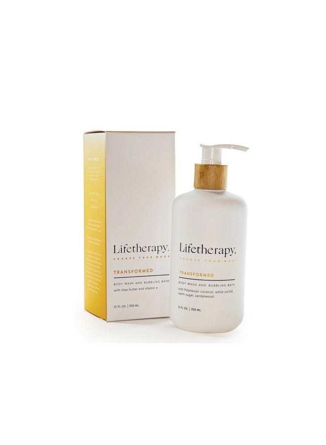 Lifetherapy Transformed Made For All Skin Types Nourishing 12 Ounce Multiuse Liquid Soap Body Wash Bubble Bath - Image 1