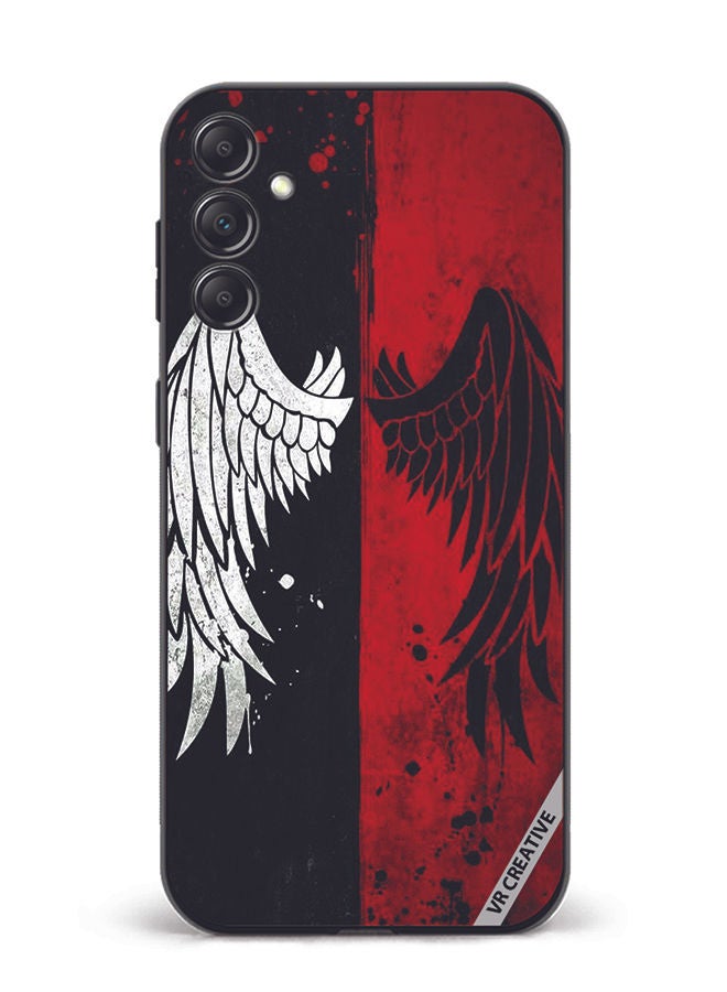 VR CREATIVE Protective Case Cover For Samsung Galaxy A34 Wings Design Multicolour - Image 1