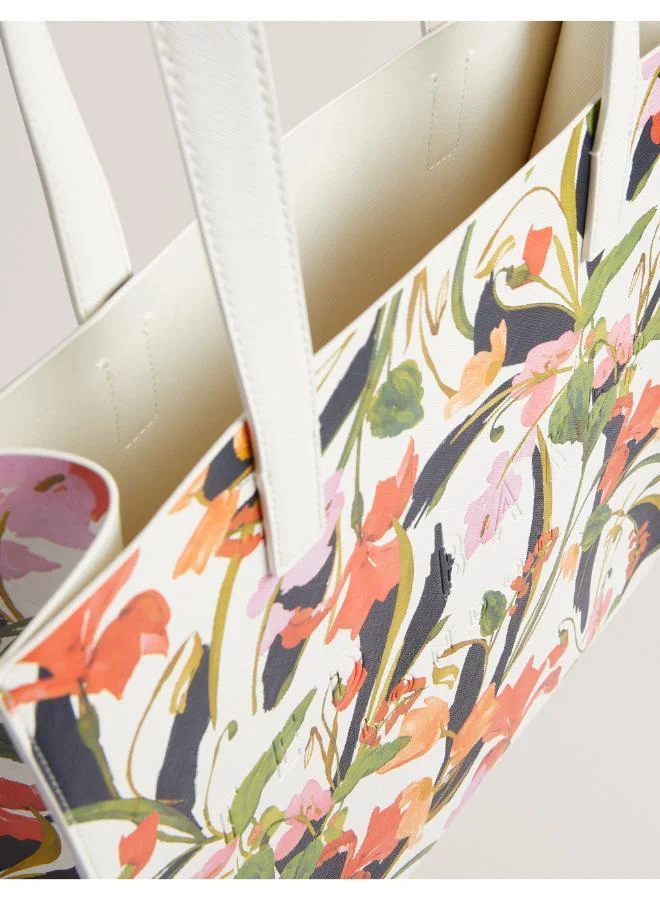Ted Baker Flowela Floral Printed Medium Icon Bag