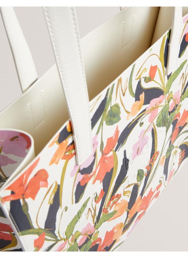 Ted Baker Flowela Floral Printed Medium Icon Bag  - Image 4