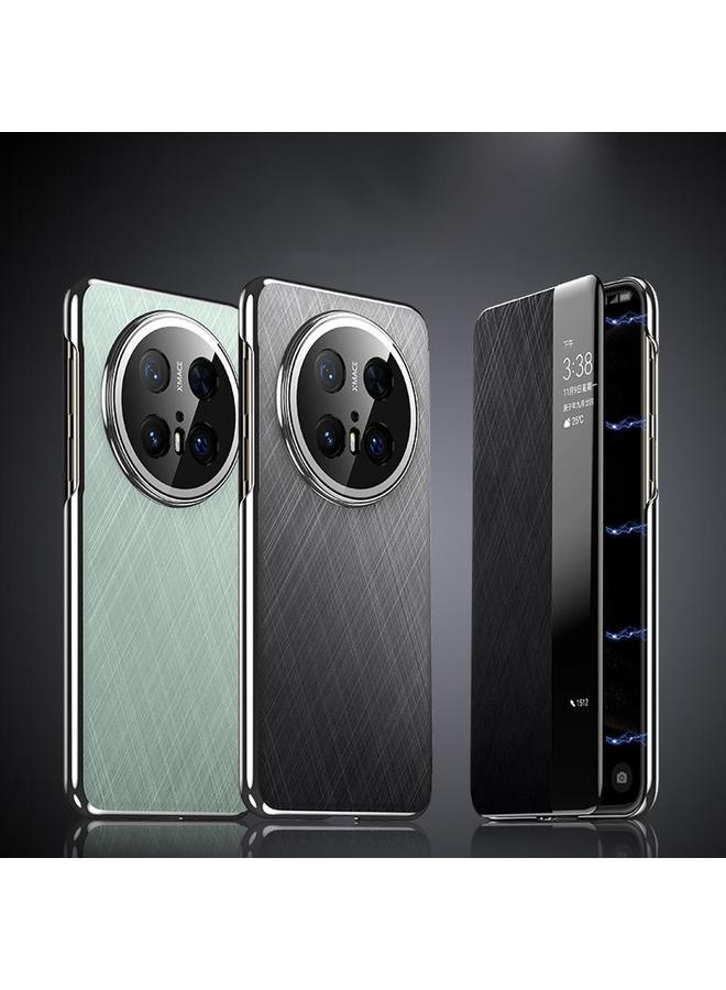 S-TOP Case For Huawei Mate 70 Pro / 70 Pro+ Smart View Window Plain Leather Paint PC Phone Case - Image 2