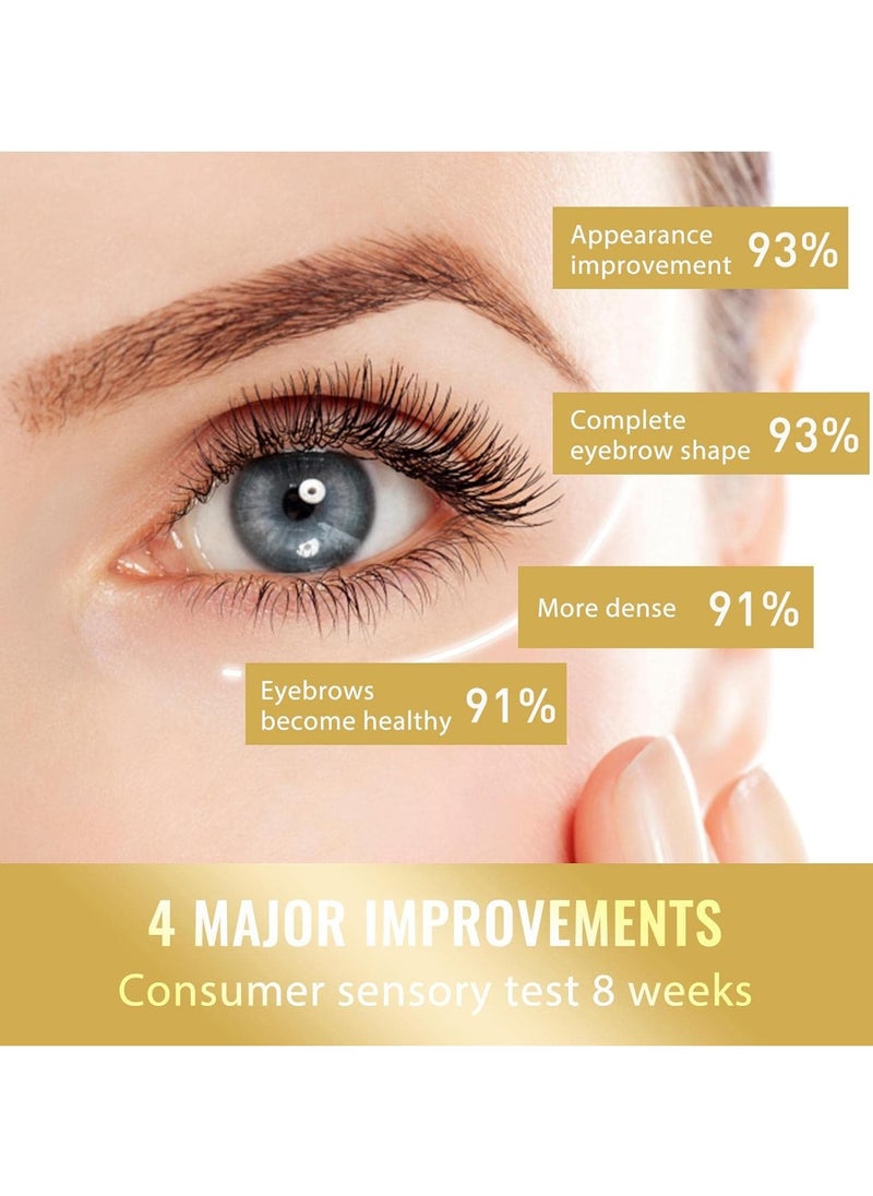 EELHOE - Lash & Brow Intense Regeneration Serum, 20ml Eyelash Growth Serum, Growth Boosting Eyelash Serum, Brow Enhancing Serum Lash Repairing Regenerating Essence for Longer Fuller Thicker Lashes - Image 1