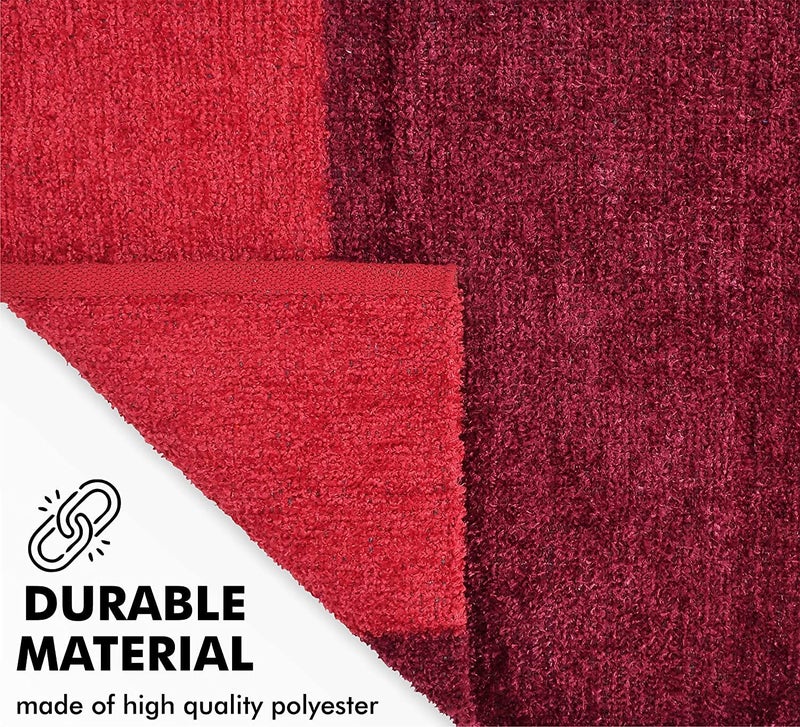 GLOY GLOY Sofa Cover Cotton Polyester for Living Room Sofa L Shape Sofa Hall Sofa 5 Seat Sofa Bedroom Sofa 5 Seater Red Wine - Image 5