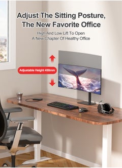FlashHawk Desktop Single Monitor Arm for 14-27 inch Monitors,Tiltable and Rotatable,Load Bearing 8.5Kg,Max VESA 100*100MM  - Image 5