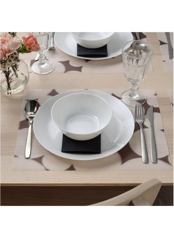 erorex Place Mat Patterned Black And White 36X29 Cm - Image 3