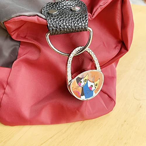 KSMD Portable Purse Hanger - Foldable Table Hooks for Bars, Desk, and Handbag Storage - Image 4