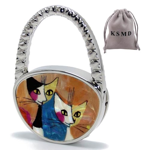 KSMD Portable Purse Hanger - Foldable Table Hooks for Bars, Desk, and Handbag Storage - Image 1