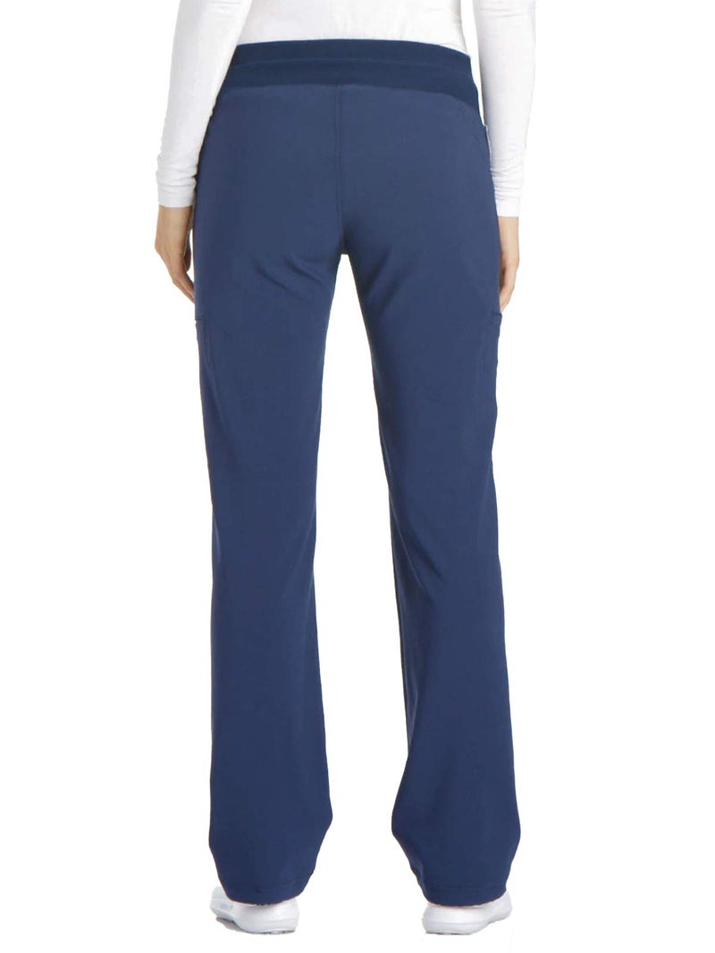 Cherokee iFlex CK002 Mid Rise Pull-On Pant Navy XL Petite - Image 3