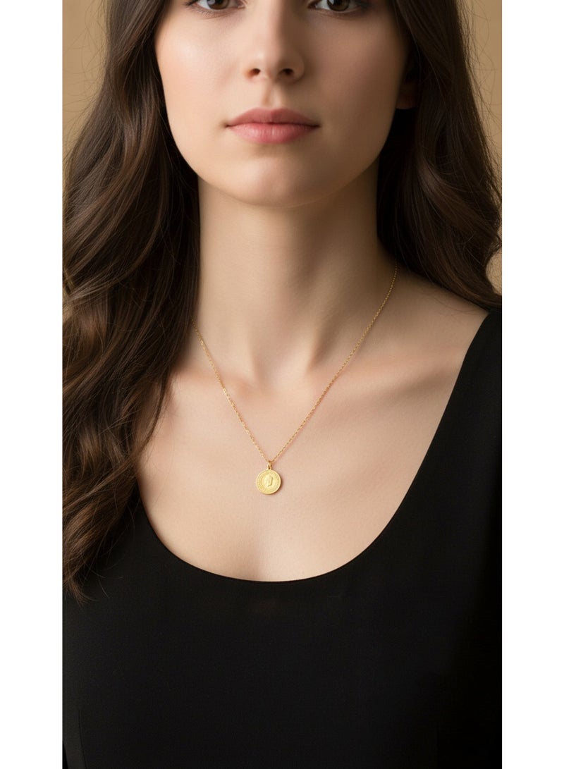 Julia Store 18K Gold Plated Stainless Steel Trendy Dainty Luxury Non-Tarnish Minimalist Luxury Aesthetic Exquisite Cute Turkish Coin Vintage  Choker Necklace Jewelry Gift - Image 2