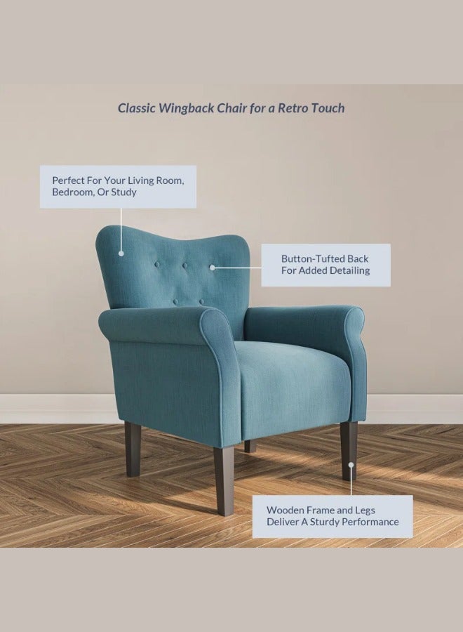 Generic 30.3" Wide Tufted Upholstered Armchair  - Image 2