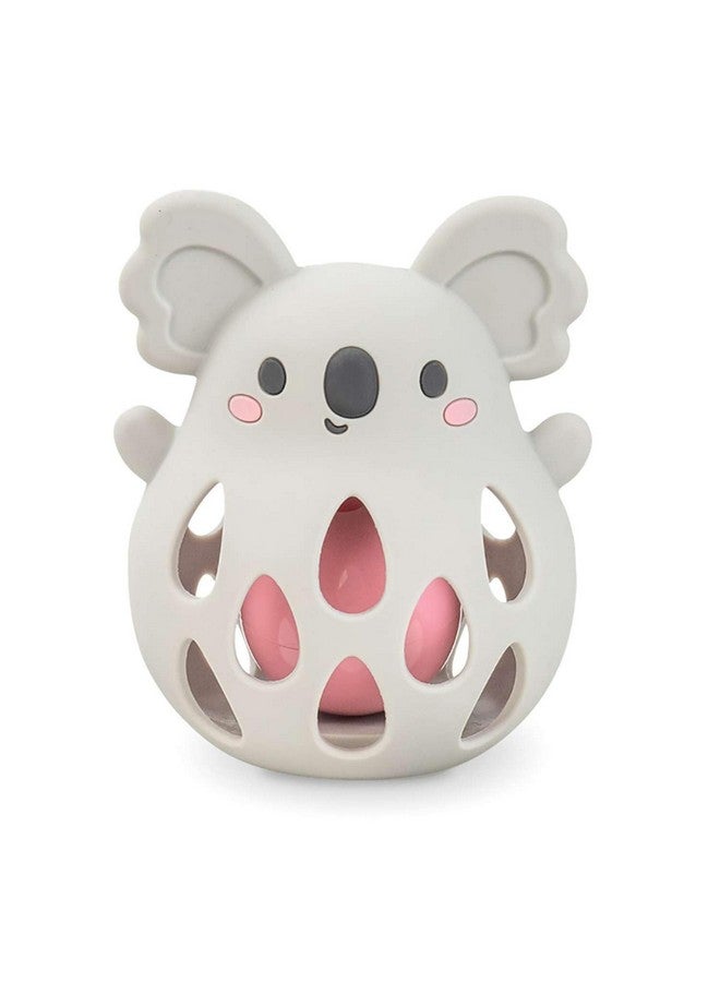 Tiger Tribe Silicone Rattle - Koala - Soft, BPA-Free Food-Grade Silicone, Gentle Rattle Sound, Easy Grip, Newborn Infant Baby Sensory Toy, 0-2 Years - Image 2