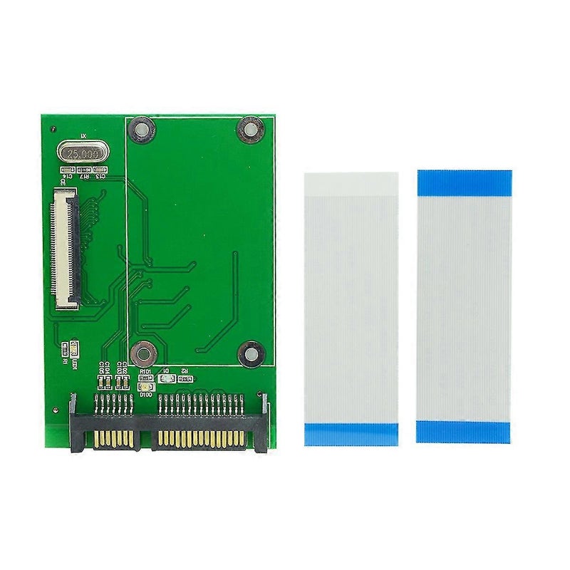 CE/ZIF to serial hard disk card CE to SATA hard disk adapter card ZIF to SATA adapter card with cable - Image 1