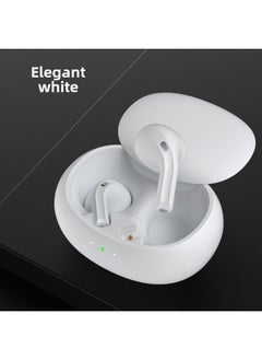 TWS Business Meeting In-ear Noise Reduction Long Endurance AI Intelligent Real-time Simultaneous Translation Wireless Bluetooth Headset-Color:White