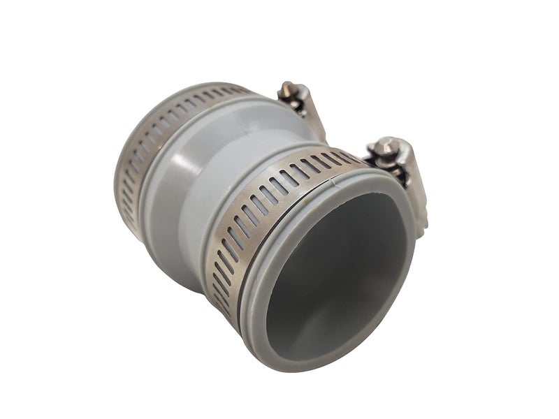 Metpure 1-1/2 in. x 1-1/4 in. Flexible Drain Connect DWV Reducing Coupling - Image 4