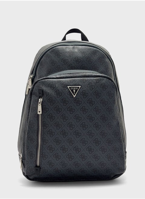 Logo Zip Over Backpack