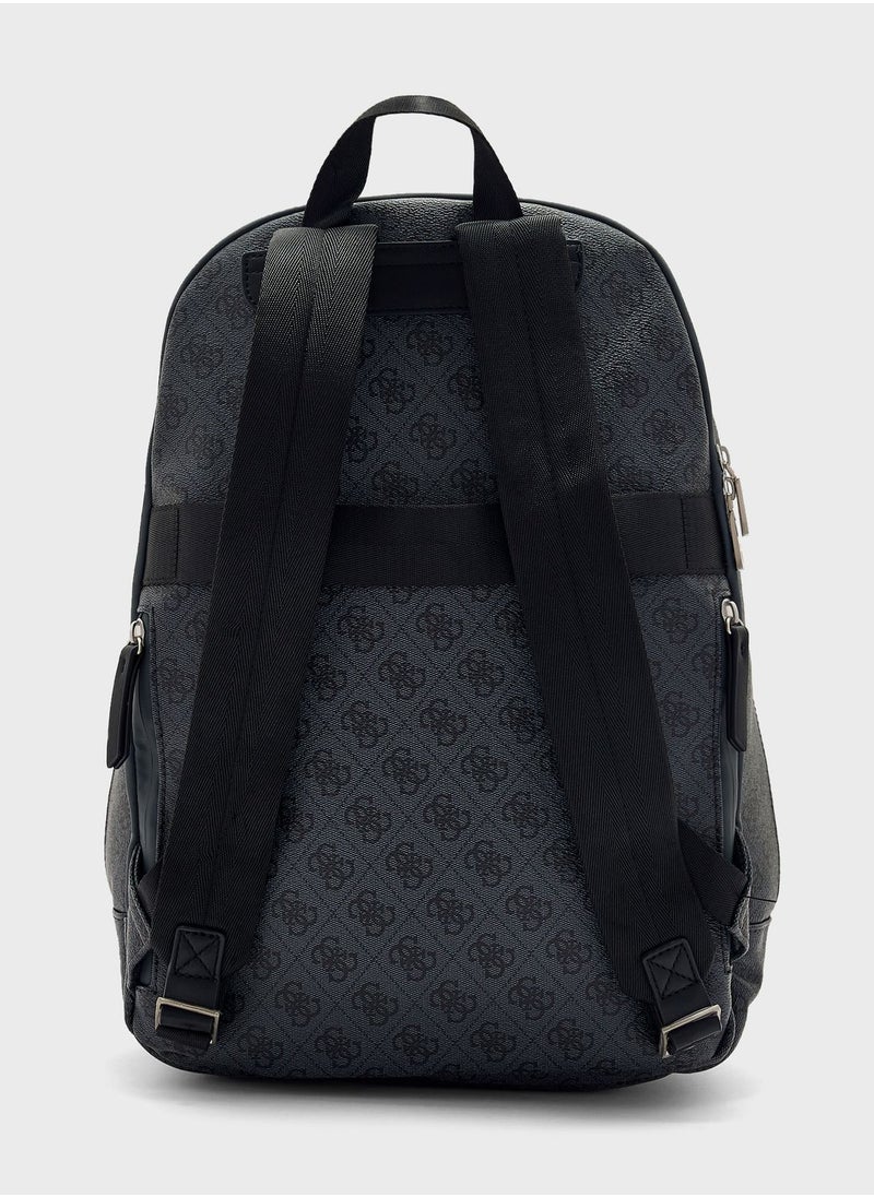 GUESS - Logo Zip Over Backpack - Image 1