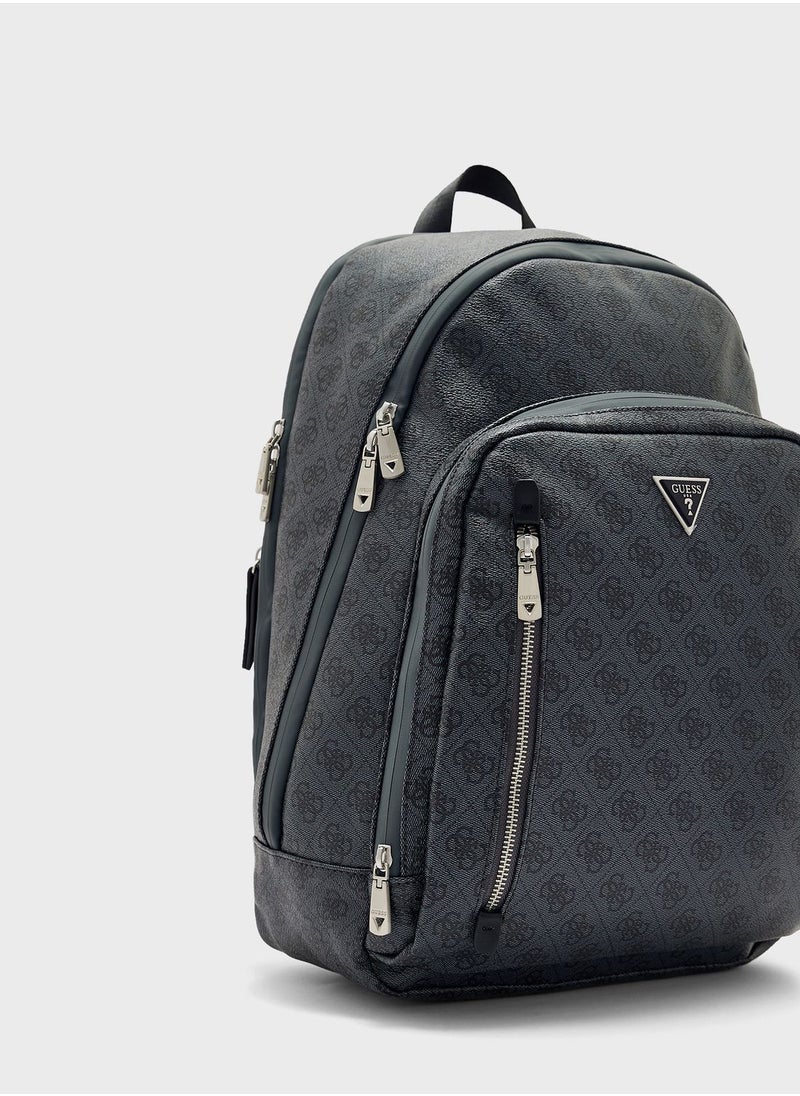 GUESS - Logo Zip Over Backpack - Image 1