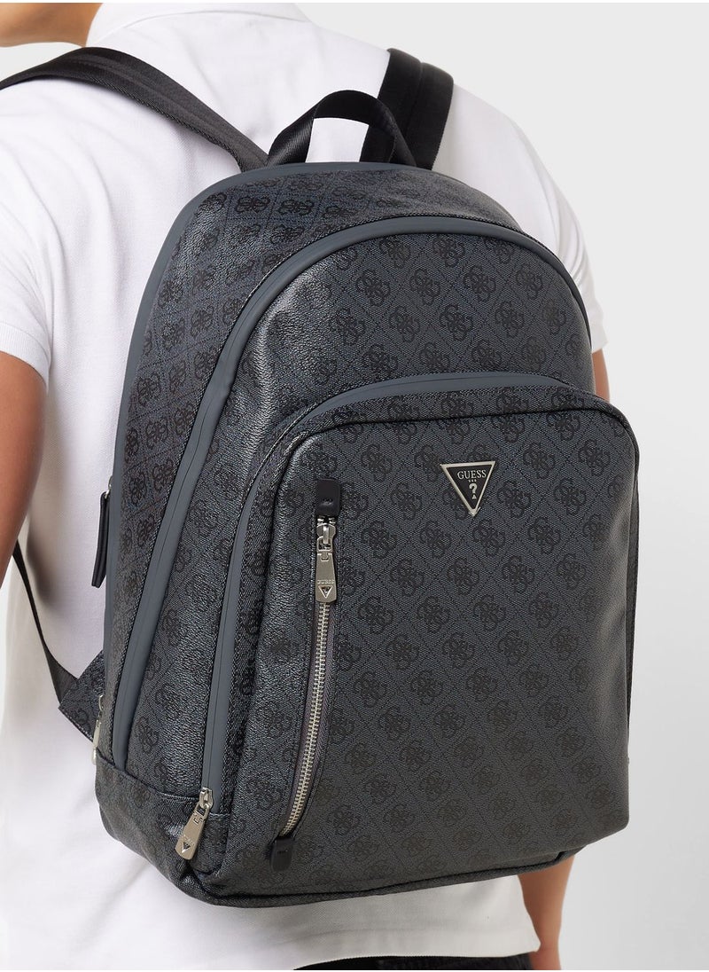 GUESS - Logo Zip Over Backpack - Image 1