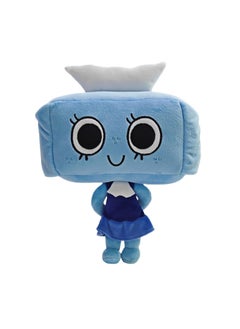 Dandy's World Plush,Cartoon Plush Toys,Cute Cartoon Toys Blue Purple Stuffed Animal,Soft Cartoon Plush Toy For Fans And Friends Beautifully Horror Game Plushies Doll (Blue paper)