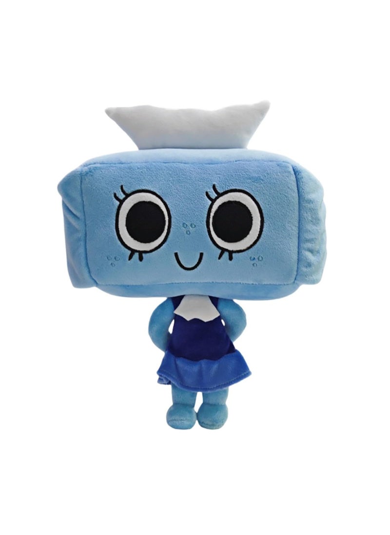 Generic - Dandy's World Plush,Cartoon Plush Toys,Cute Cartoon Toys Blue Purple Stuffed Animal,Soft Cartoon Plush Toy For Fans And Friends Beautifully Horror Game Plushies Doll (Blue paper) - Image 1