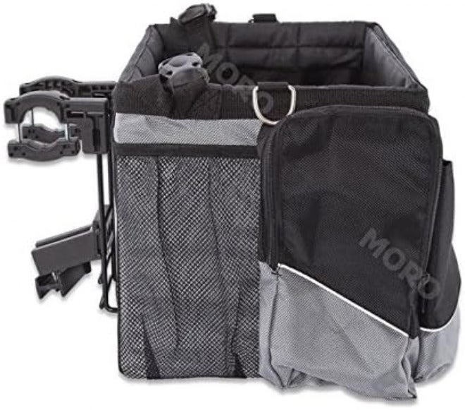 MORO Pet Bicycle Front-box Basket Bike Case Seat Dog Puppy Cat Outdoor Travel Carrier Bag Tote Kennel - Image 3