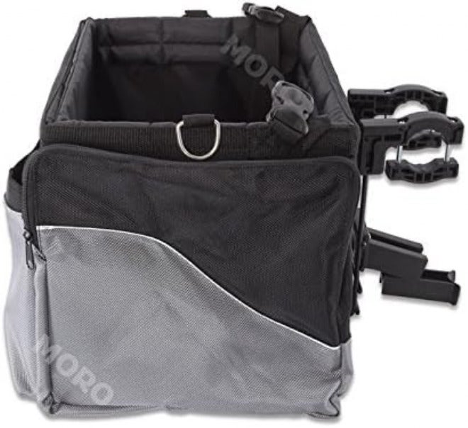 MORO Pet Bicycle Front-box Basket Bike Case Seat Dog Puppy Cat Outdoor Travel Carrier Bag Tote Kennel - Image 5