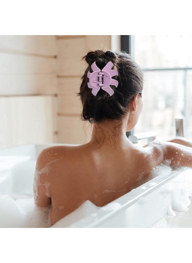 CHIROGRAPHY 5 PCS PREMIUM Octopus Hair Claw Clips, 5 Pack Non-slip Jaw Clips Medium Hair Clamps for Thick Curly Long Hair, Wide Grip Hair Accessories for Women Girls|MULTICOLOR - Image 3