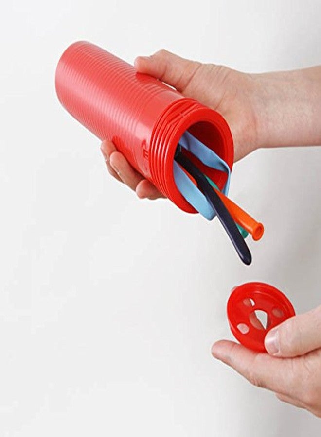 Qualatex 47509 Single Action Balloon Hand Pump, Red - Image 3